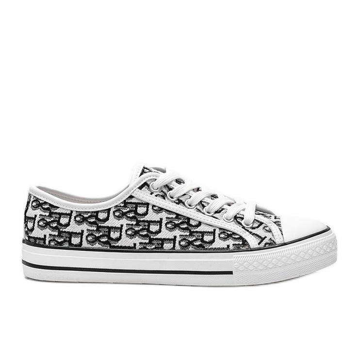 Baskets femme Rimmie noires et blanches