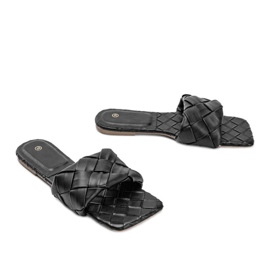 Chaussons Chimmie tissés noirs le noir
