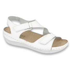 Inblu chaussures pour femmes sandales 158D113 blanc