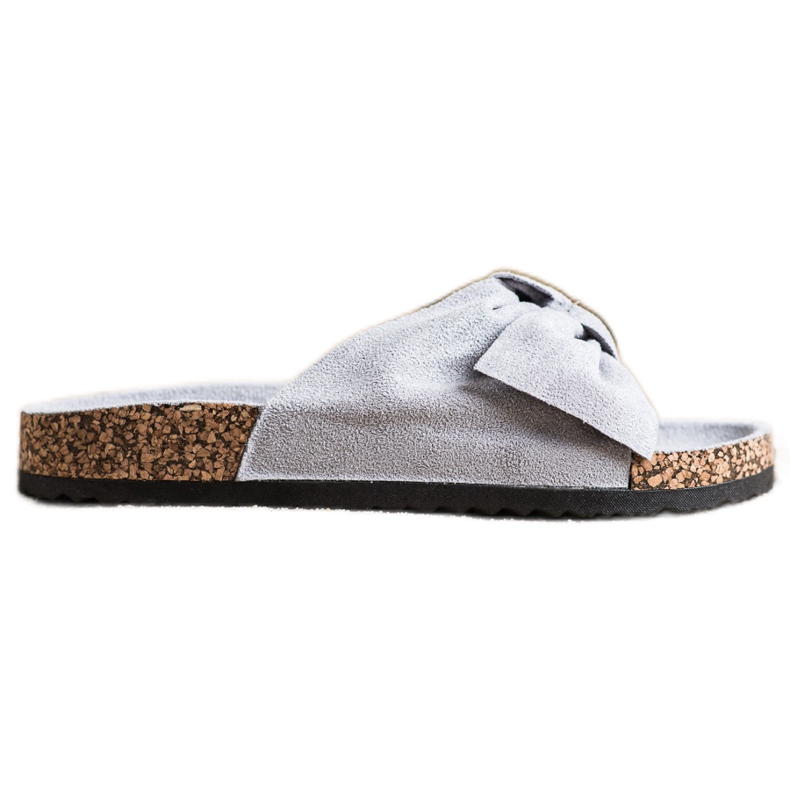 Pantoufles confortables et décontractées VINCEZA gris Pantoufles confortables et décontractées VINCEZA gris