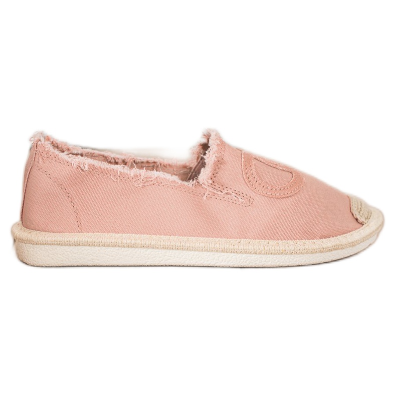 SHELOVET Espadrilles textiles rose SHELOVET Espadrilles textiles rose