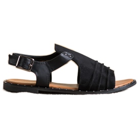 Sandales fermées VINCEZA le noir