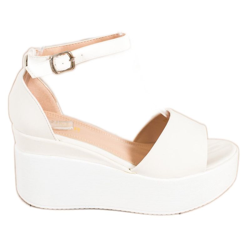 Comer Sandales légères sur la plate-forme blanche Comer Sandales légères sur la plate-forme blanche