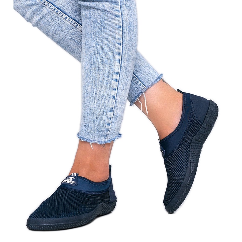 BM Baskets sport Milly bleu marine