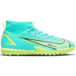 Chaussure de football Nike Mercurial Superfly 8 Academy Tf Junior CV0789 403 vert