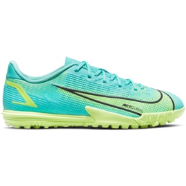 Chaussure de football Nike Mercurial Vapor 14 Academy Tf Junior CV0822 403 vert