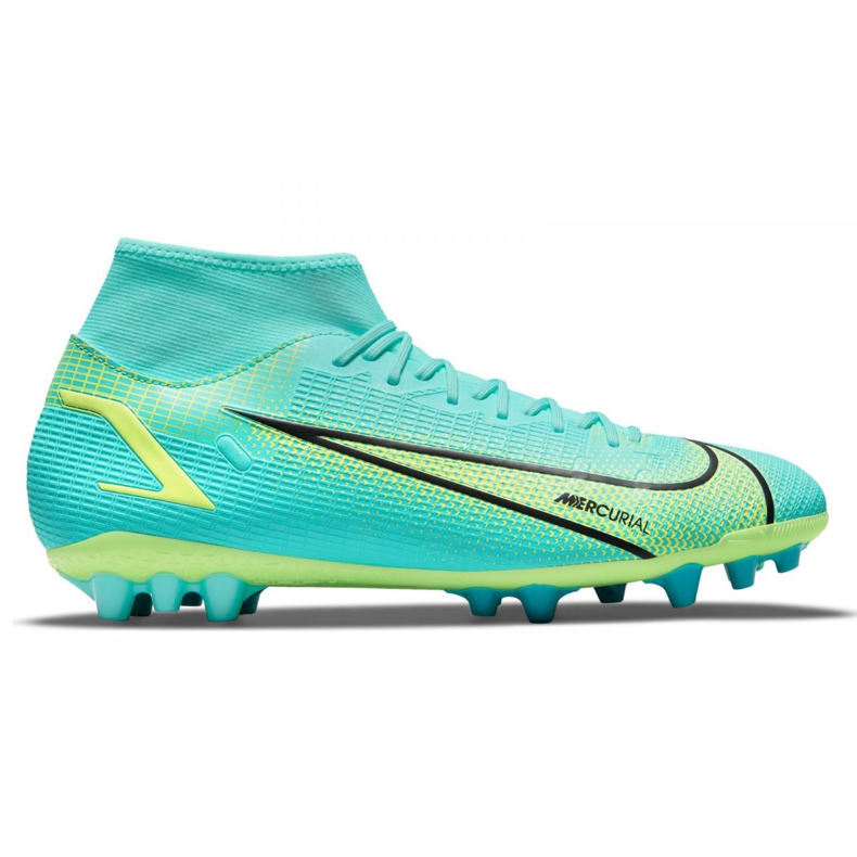 Chaussures de football Nike Superfly 8 Academy Ag M CV0842-403 multicolore bleu