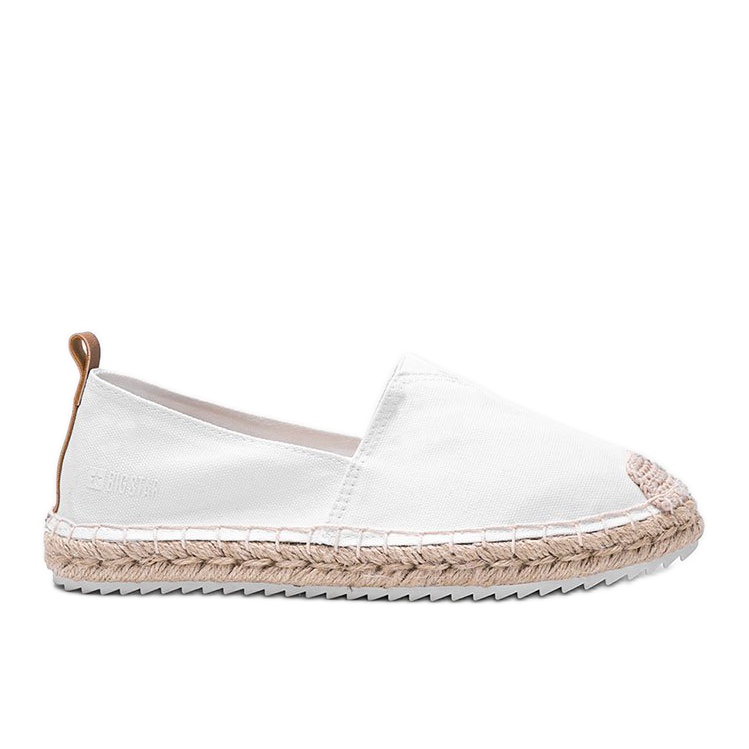 Espadrilles blanches pour femme Big Star Luigi
