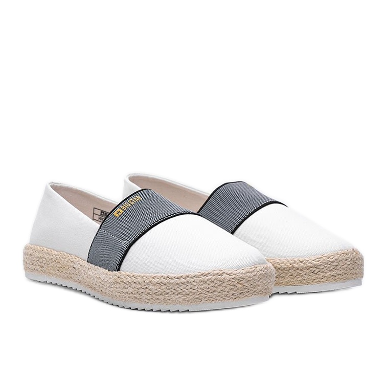 Espadrilles blanches pour femmes de Big Star BeShi
