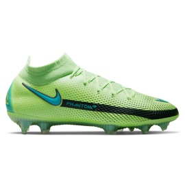 Chaussure de football Nike Phantom Gt Elite Dynamic Fit Fg M CW6589 303 multicolore vert