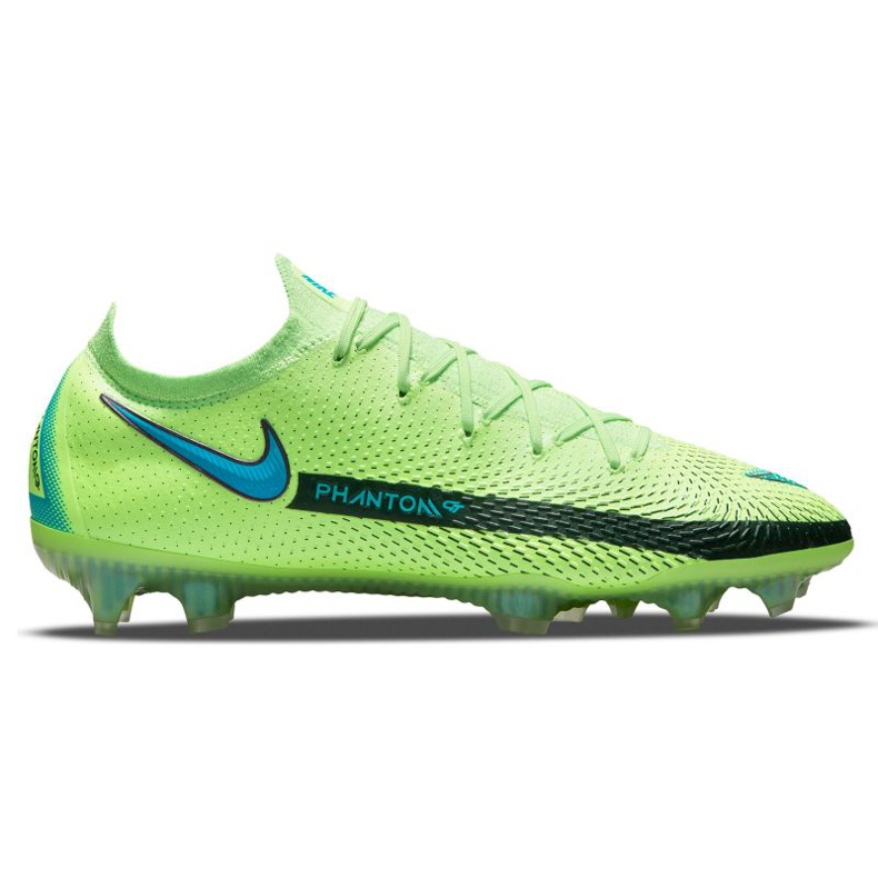 Nike Phantom Gt Elite Fg M CK8439 303 chaussures de football multicolore vert