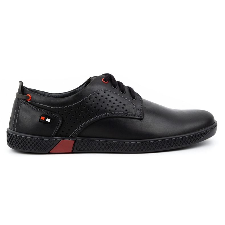 Olivier Chaussures décontractées pour hommes 302GT noir le noir Olivier Chaussures décontractées pour hommes 302GT noir le noir