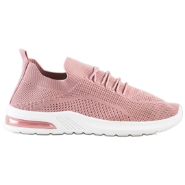 Diamantique Chaussures de sport roses Diamantique Chaussures de sport roses