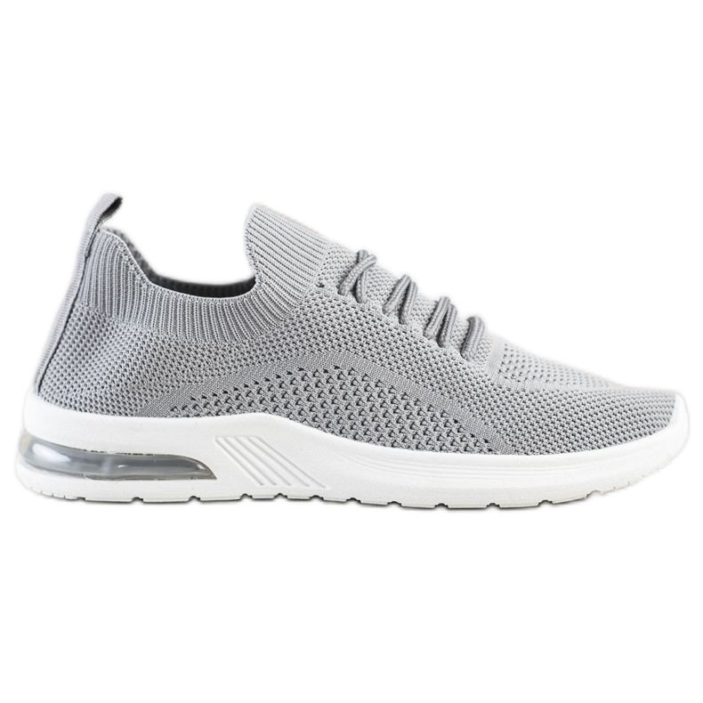 Diamantique Chaussures de sport grises