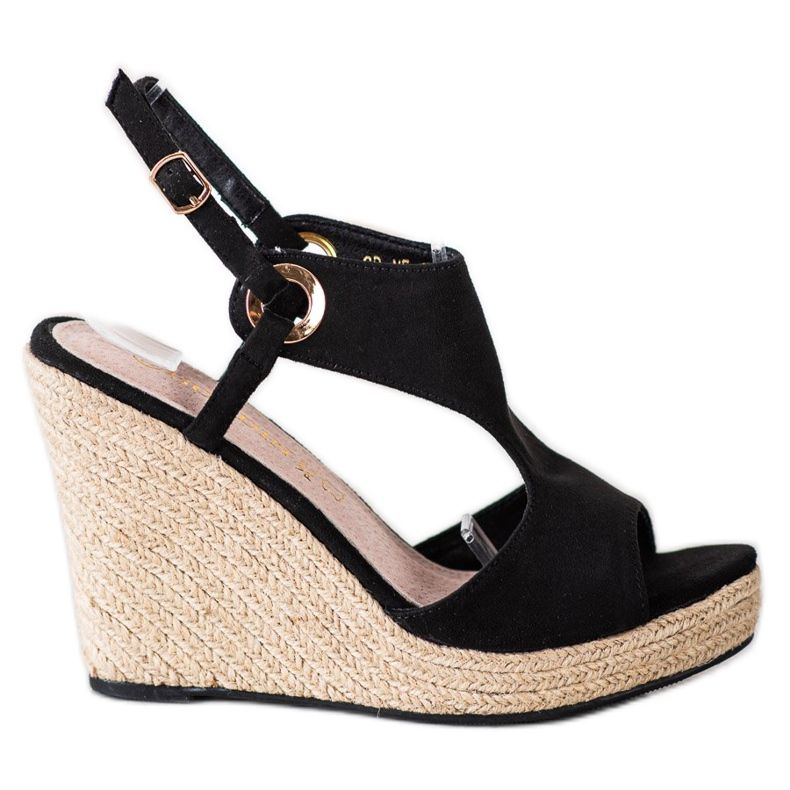 Goodin Sandales Espadrilles Fermées le noir Goodin Sandales Espadrilles Fermées le noir