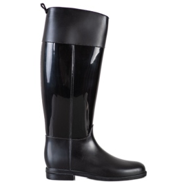 New Age Galoches noires élégantes