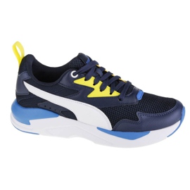 Puma X-Ray Lite W 374393 10 blanche bleu marin jaune