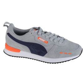 Puma R78 M 368588 03 bleu marin orange gris Puma R78 M 368588 03 bleu marin orange gris