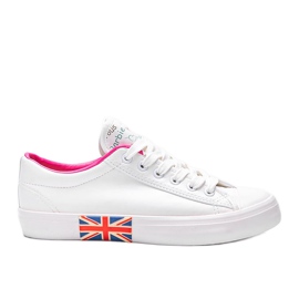 Baskets blanches femme Eagles