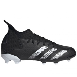 Chaussures de football Adidas Predator Freak .3 Fg Jr FY1031 multicolore noir