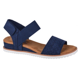 Sandales Skechers Desert Kiss W 31440-NVY noir bleu marine