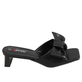 Escarpins de créateur noirs T388P Noir