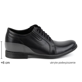 Olivier Chaussures montantes noires pour hommes P24 le noir Olivier Chaussures montantes noires pour hommes P24 le noir