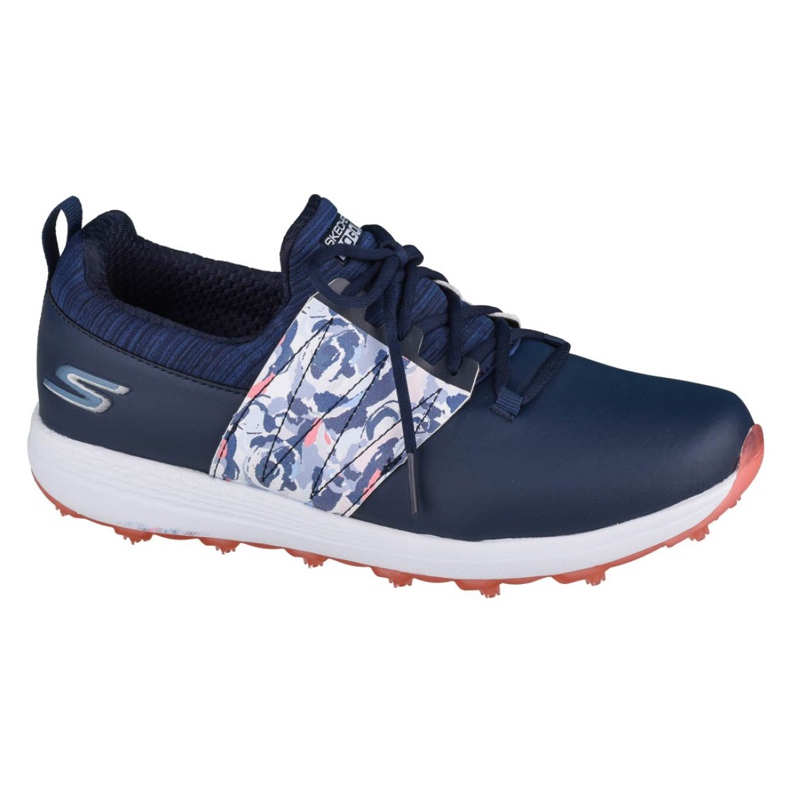 Chaussure Skechers Go Golf Max-Lag W 14886-NVMT blanche bleu marin