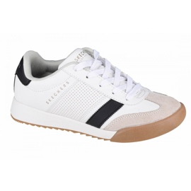 Chaussures Skechers Zinger Jr 93520L-WBK blanc bleu