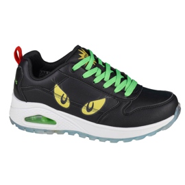 Skechers Uno Rugged-Vous êtes un méchant W 155326-BKMT le noir vert jaune