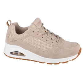 Chaussure Skechers Uno-Two For The Show W 73672-NAT beige