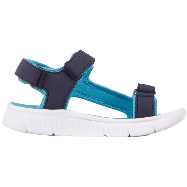 Sandales enfant Kappa Kana bleu marine et turquoise 260886K 6766