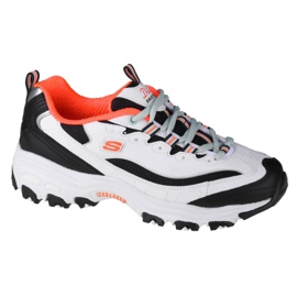 Skechers D'Lites Grand Ventilateur W 88888422-WBO blanc noir orange