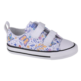 Converse Chuck Taylor All Star 2V Ox Jr 770655C blanc bleu marine