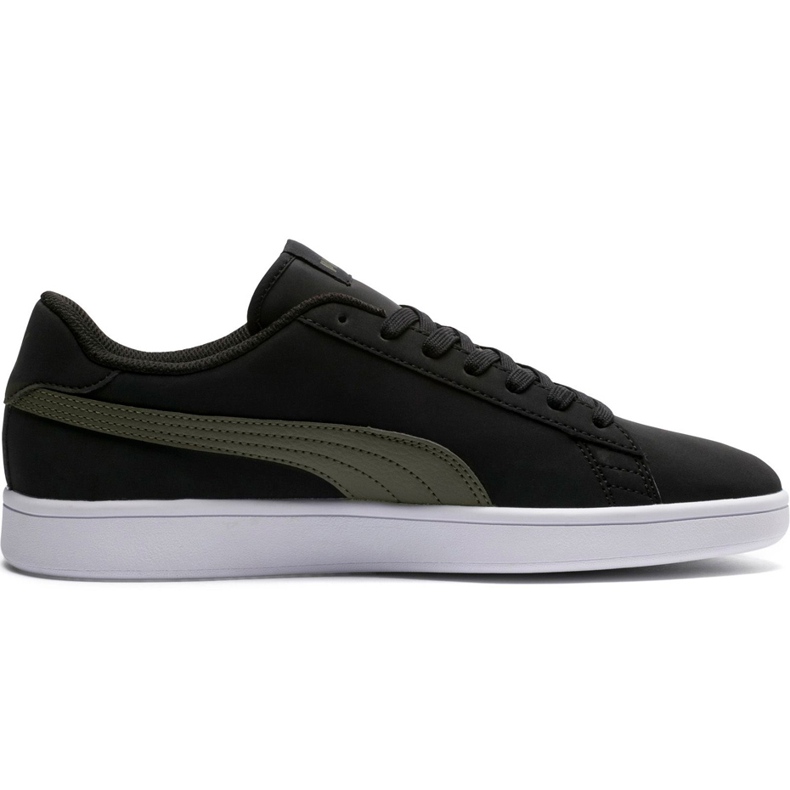 Chaussures homme Puma Smash v2 Buck noir 365160 05 le noir kaki Chaussures homme Puma Smash v2 Buck noir 365160 05 le noir kaki