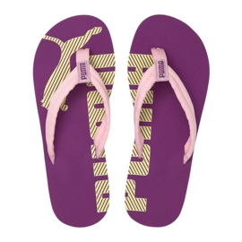 Chaussons Puma Epic Flip v2 pour femmes violet 360248 53 rose