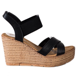 Sea Elves Sandales légères à enfiler noir