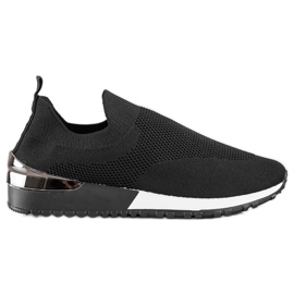 Renda Baskets ajourées noires le noir