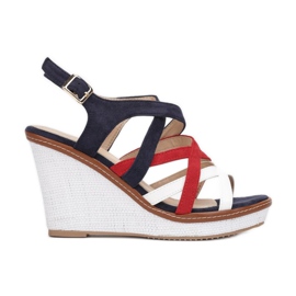 Vices Etaux BL293-SS21-50-marine blanc rouge bleu marine