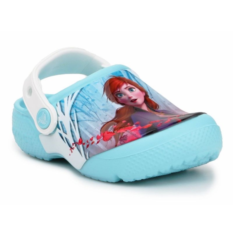 Tongs Crocs Frozen Fl Ol Disney Frozen 2 Cg 206167-4O9 bleu