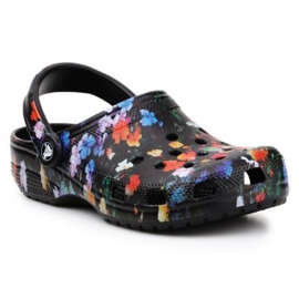 Crocs Classic Floral Imprimé W 206376-0C4 noir multicolore