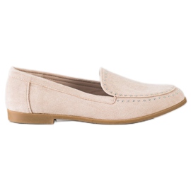 Coura Seigneurs en daim classiques beige
