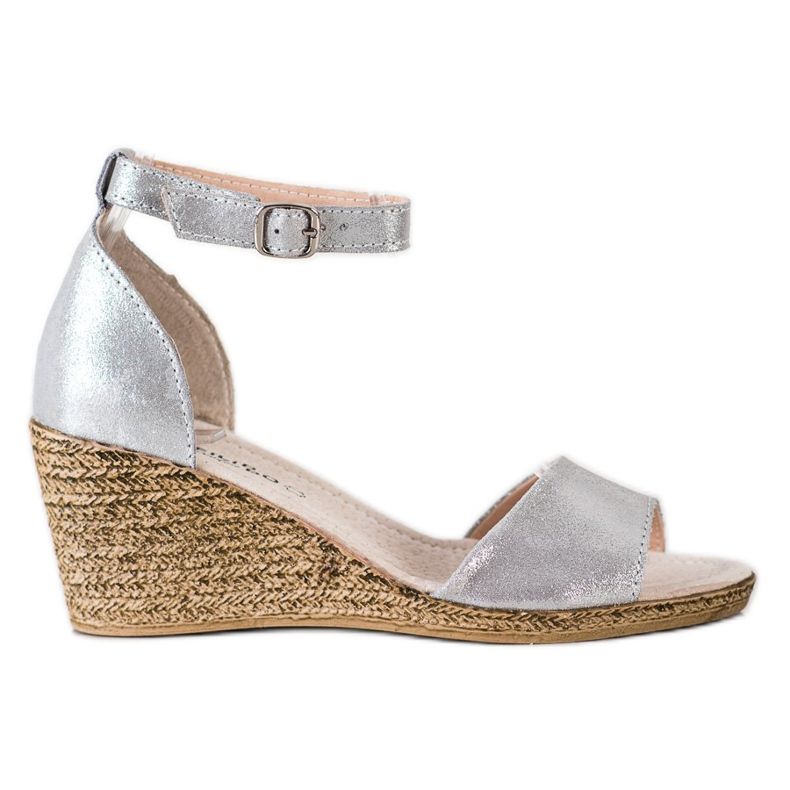 Filippo Escarpins compensés argentés Filippo Escarpins compensés argentés