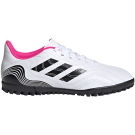 Chaussures de foot Adidas Copa Sense.4 Tf Jr FX1972 multicolore blanche