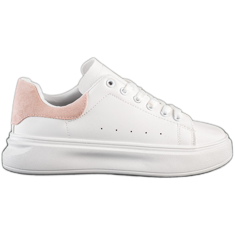 SHELOVET Baskets blanches sur la plate-forme