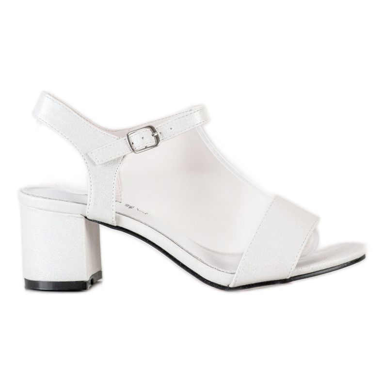 Goodin Sandales confortables sur un bar blanche