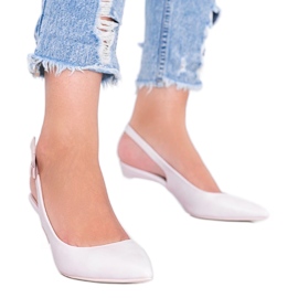 Escarpins sur un stiletto rose poudré Elen Escarpins sur un stiletto rose poudré Elen