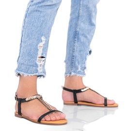 Sandales pour femmes noires Emmie