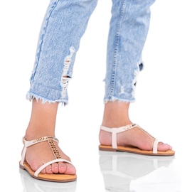 Sandales beiges pour femmes Emmie