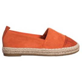 Bestelle Espadrilles En Daim Orange Bestelle Espadrilles En Daim Orange
